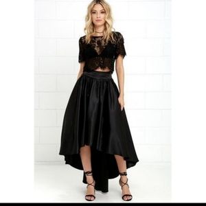 gracia asymmetrical skirt, size M